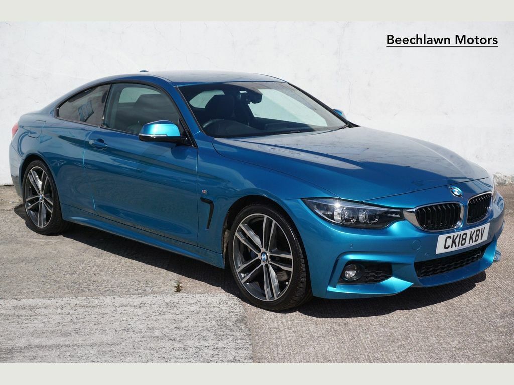 BMW 4 Series 2.0 420D M Sport Euro 6 Ss Blue #1