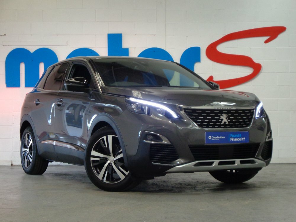 Peugeot 3008 2.0 Bluehdi Gt Line 5Drtwo Owners From New Grey #1