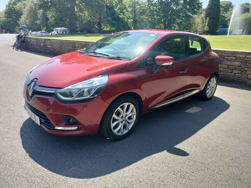 Compare Renault Clio Dynamique Nav Tce NJ67JOH Red