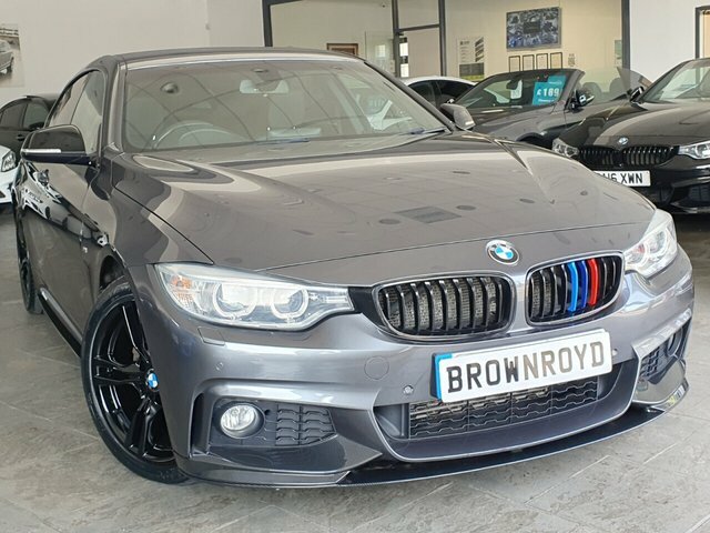 Compare BMW 4 Series Gran Coupe 2.0 420D M Sport Gran Coupe 181 Bhp YG15UOV Grey