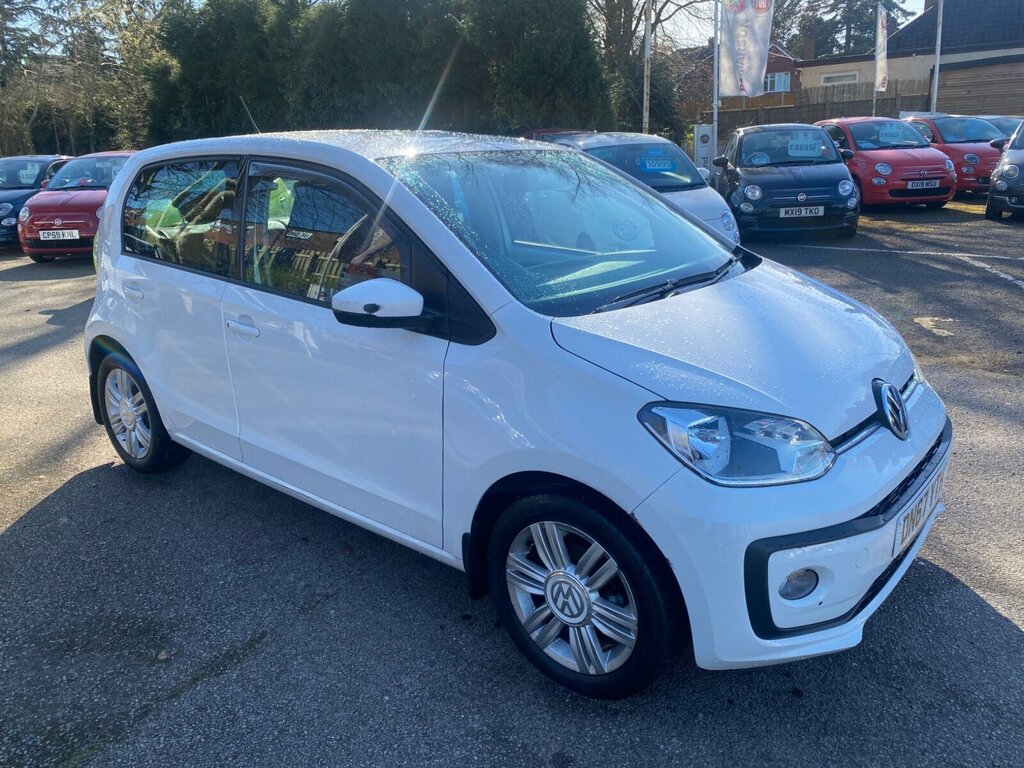 Compare Volkswagen Up 1.0 High Up Euro 6 Ss DN67YTH White