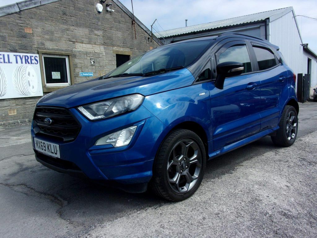 Compare Ford Ecosport 1.0T Ecoboost St-line Euro 6 Ss MX69KLU Blue