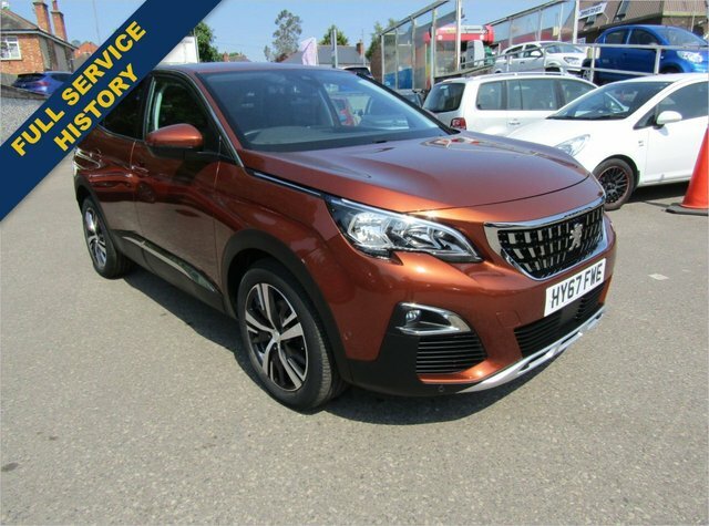 Compare Peugeot 3008 1.2 Puretech Ss Allure 130 Bhp HY67FWE Brown