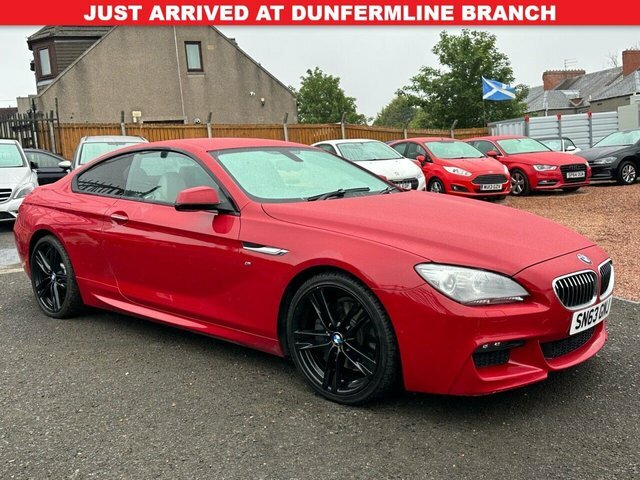 Compare BMW 6 Series 3.0 640D M Sport SN63GNJ Red