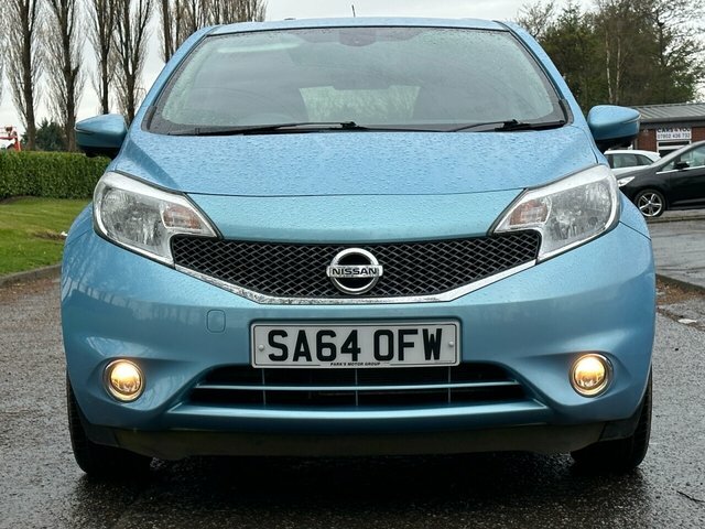 Compare Nissan Note 1.2 Tekna Dig-s SA64OFW Blue