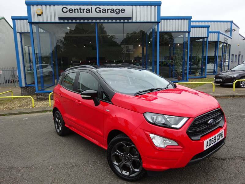 Compare Ford Ecosport 1.0 Ecoboost 125 St-line AO69XPK Red