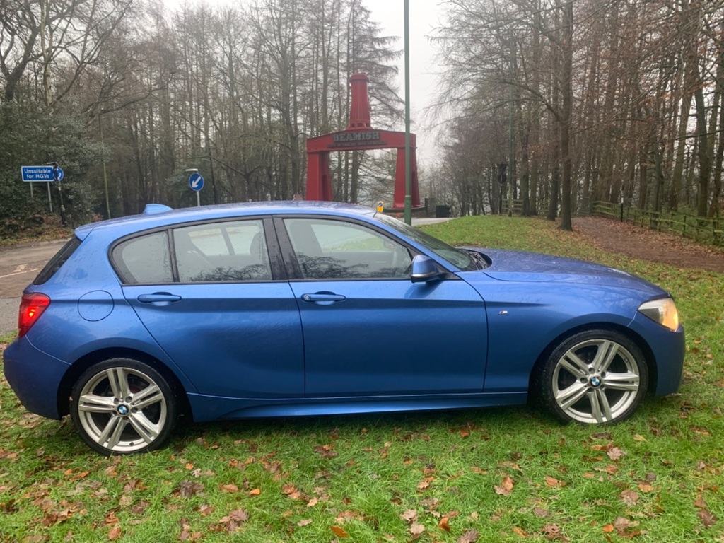 BMW 1 Series Hatchback Blue #1