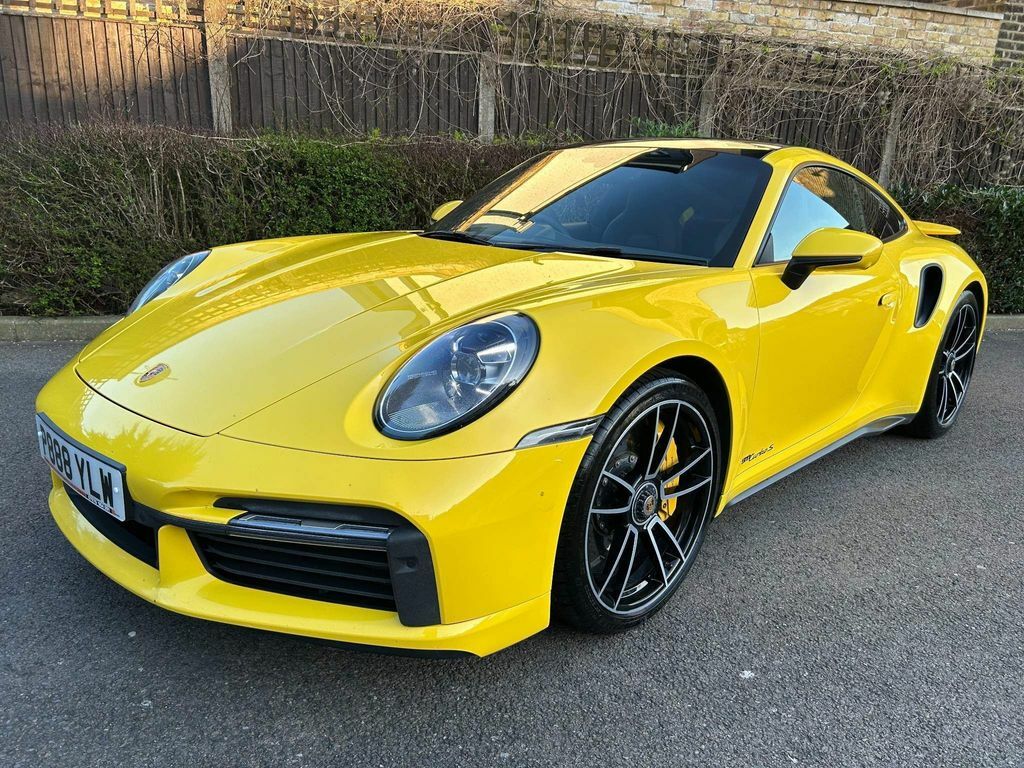 Porsche 911 3.7T 992 Turbo S Pdk 4Wd Euro 6 Ss Yellow #1
