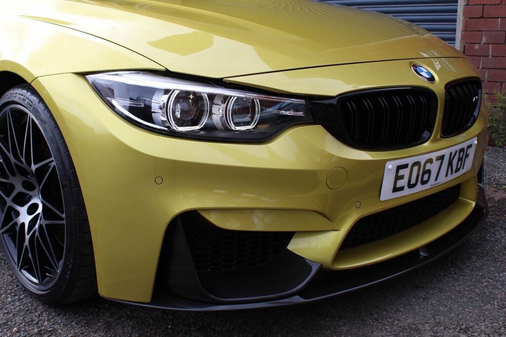 Compare BMW 4 Series Gran Coupe M4 Competition EO67KBF Yellow