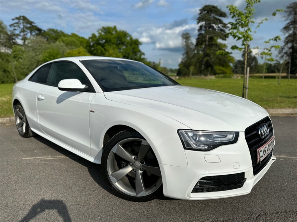 Compare Audi A5 A5 S Line Black Edition Tdi YS12LVY White