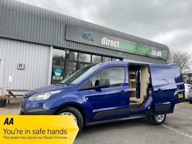 Compare Ford Transit Connect Connect 1.6 200 94 MM66XTV Blue