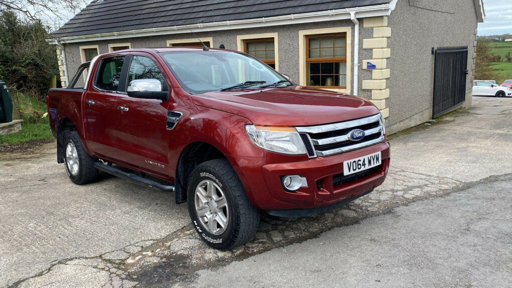 Compare Ford Ranger Ranger Limited Edition 4X4 Tdci VO64WYM Red