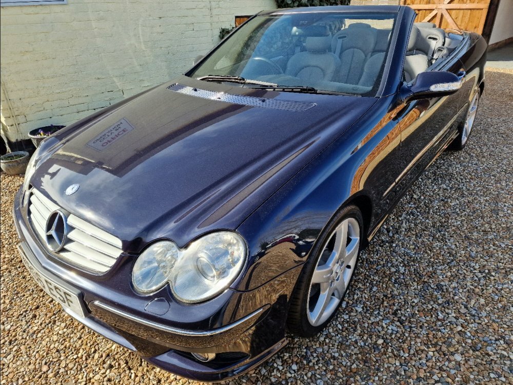 Compare Mercedes-Benz CLK 280 Sport Tip KR06ESF Blue