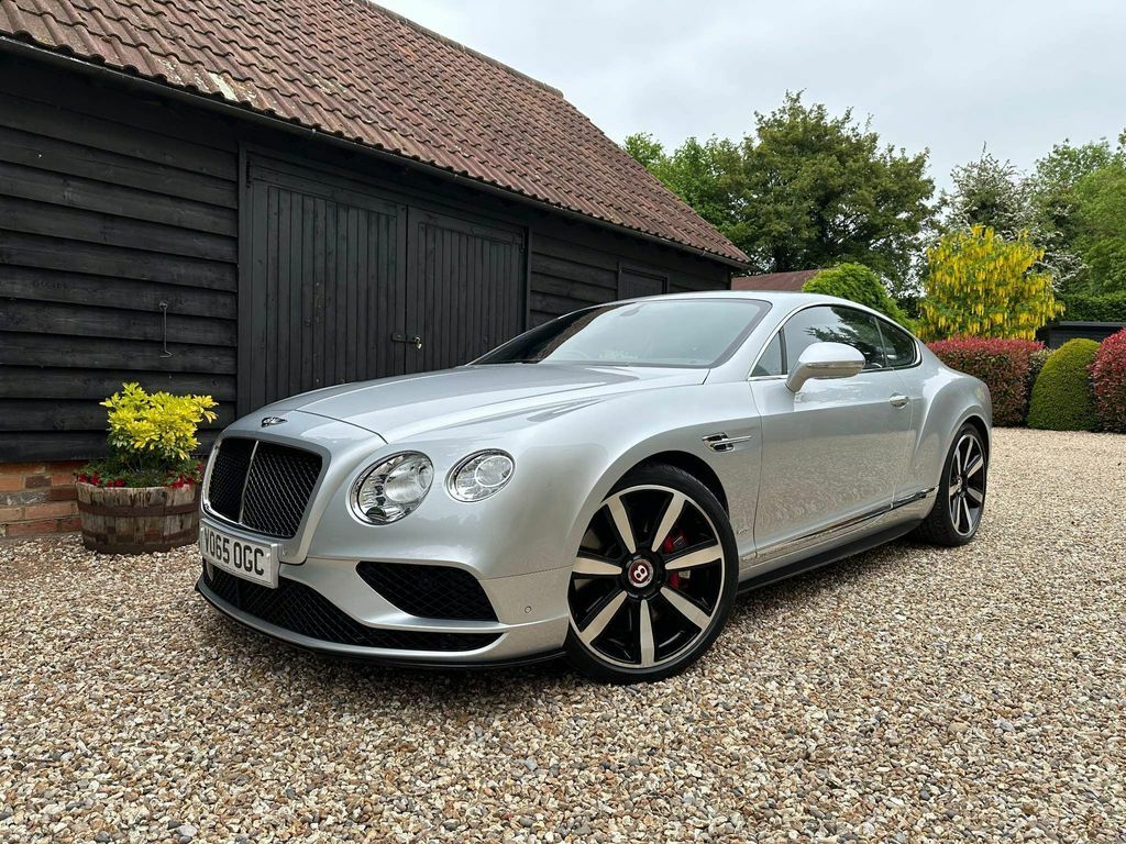 Bentley Continental Gt 4.0 V8 Gt S 4Wd Euro 6 Silver #1
