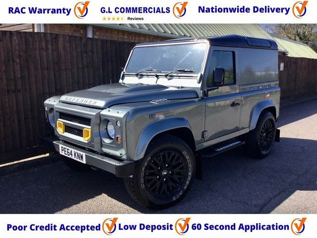 Compare Land Rover Defender 90 2.2L Td Hard Top Xs 122 Bhp Kahn Edition PE64KNW Grey