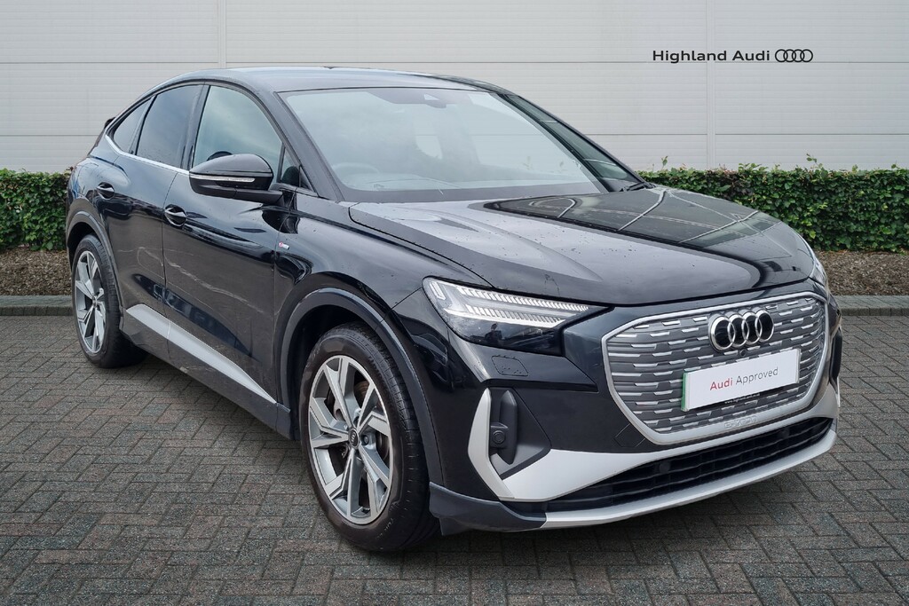 Used 2021 Audi Q4 E Tron SY71TZF Q4 etron Sportback 40 S Line Launch