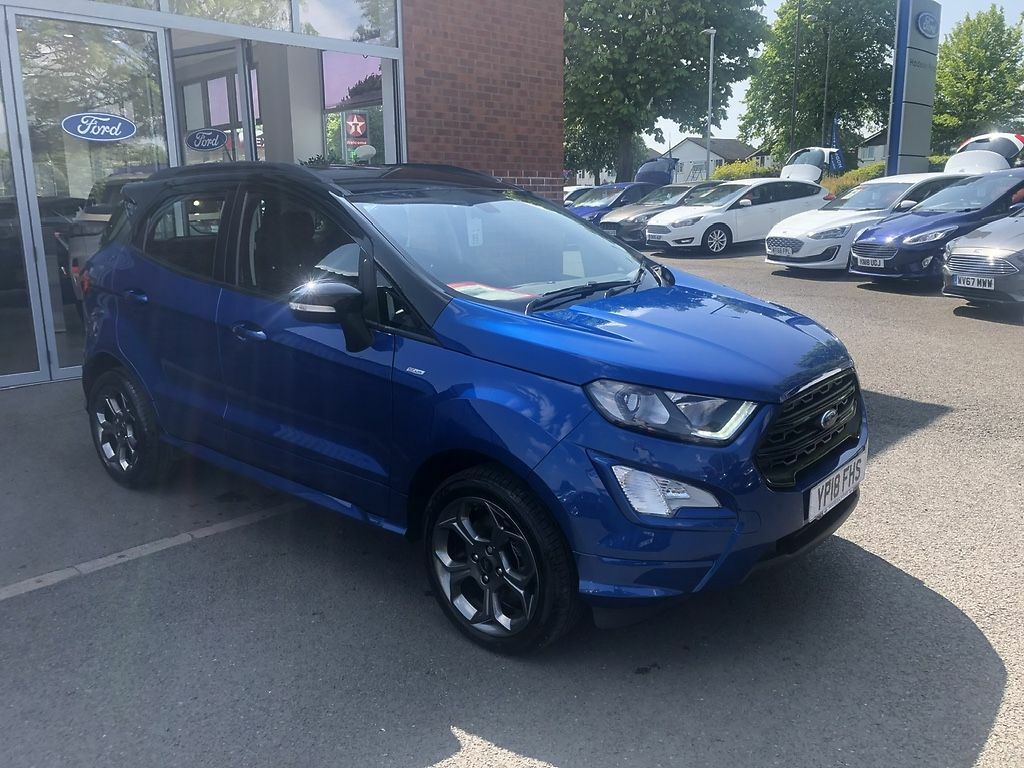 Compare Ford Ecosport 1.0T Ecoboost St-line Suv Euro 6 YP18FHS Blue