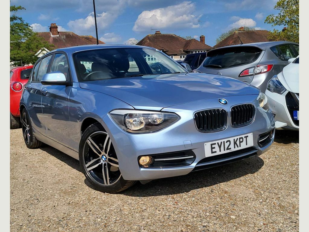 Compare BMW 1 Series 2.0 118D Sport Euro 5 Ss EY12KPT Blue