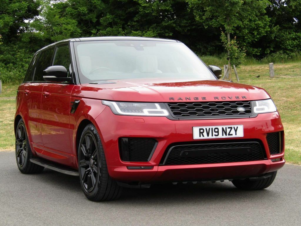 Compare Land Rover Range Rover Sport 3.0 Sd V6 Hse Dynamic 4Wd Euro 6 Ss RV19NZY Red