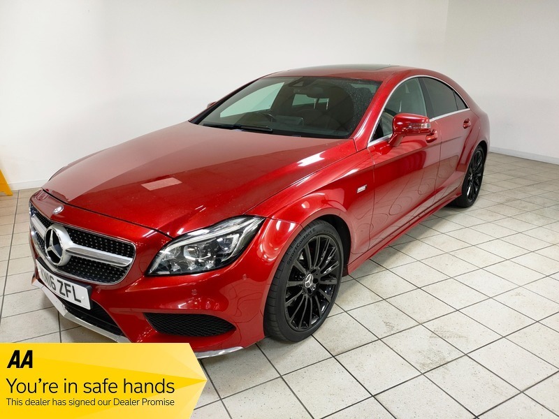 Compare Mercedes-Benz CLS Cls220 D Amg Line Premium KN16ZFL Red