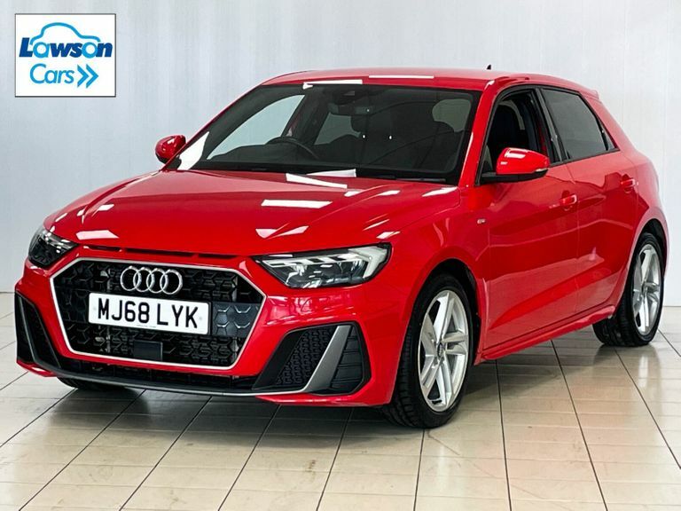 Compare Audi A1 30 Tfsi S Line MJ68LYK Red