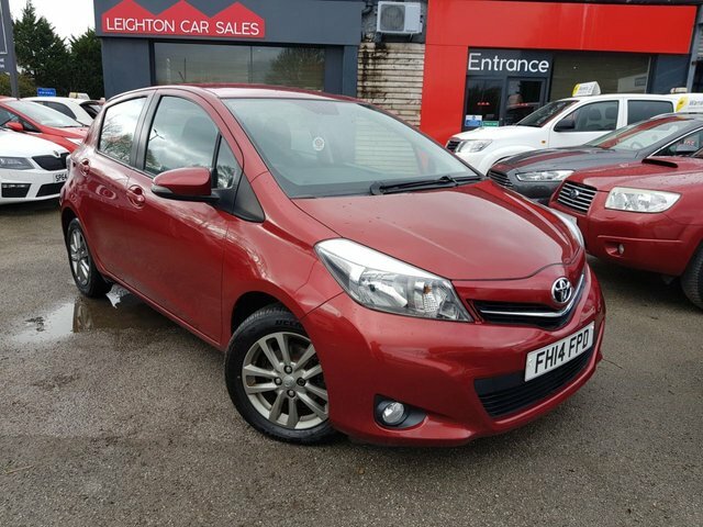 Compare Toyota Yaris Hatchback FH14FPD Red
