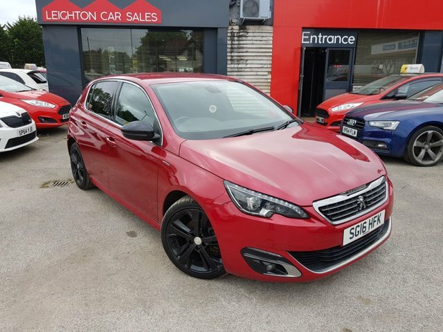 Compare Peugeot 308 Ss Gt Line SG16HFK Red