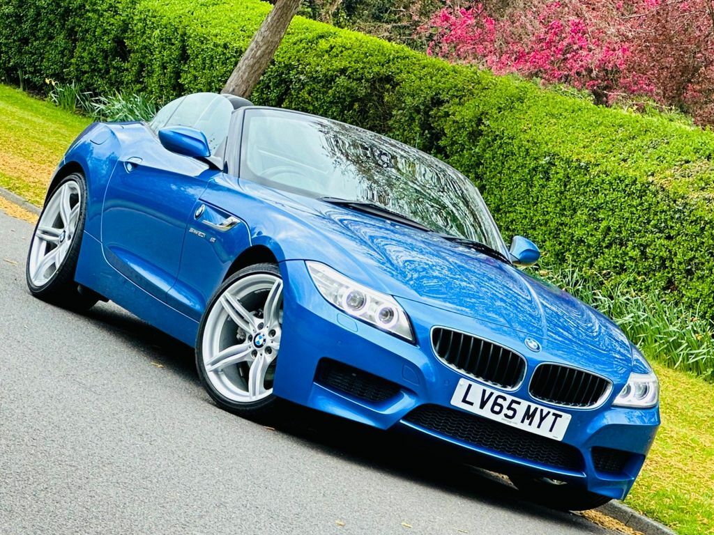 Compare BMW Z4 2.0 20I M Sport Sdrive Euro 6 LV65MYT Blue