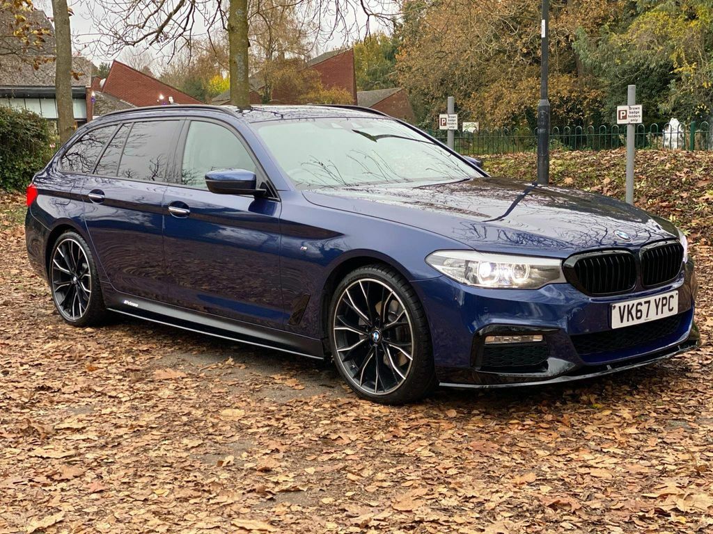 Compare BMW 5 Series 2.0 520D M Sport Touring Ss VK67YPC Blue