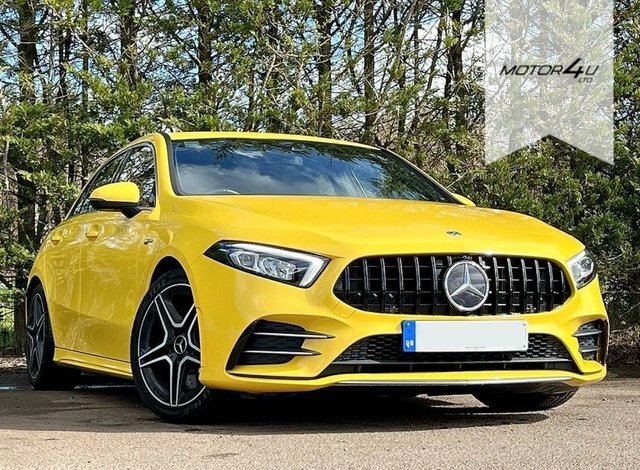 Compare Mercedes-Benz A Class Amg A 35 4Matic SN19MUW Yellow