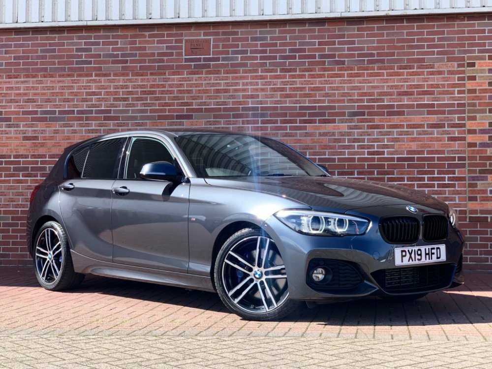 Compare BMW 1 Series 2.0 118D M Sport Shadow Edition Euro 6 Ss PX19HFD Grey