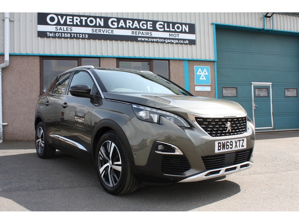 Compare Peugeot 3008 Blue 1.5 Hdi Gt Line 130 Ps BW69XTZ Grey