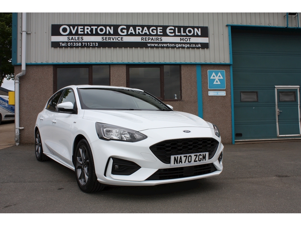 Ford Focus 1.5 Tdci St-line Edition Ecoblue 118Ps White #1