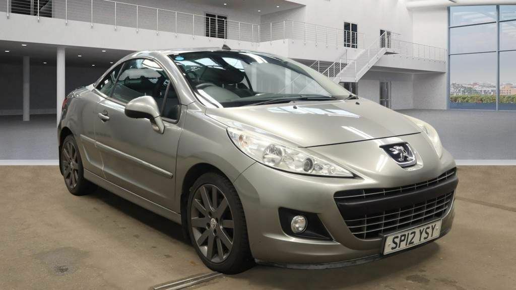 Compare Peugeot 207 CC Convertible 1.6 Hdi Gt Euro 5 201212 SP12YSY Grey