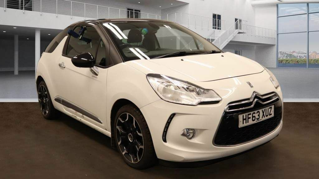 Citroen DS3 Hatchback 1.6 E-hdi Airdream Dstyle Plus Euro 5 S White #1