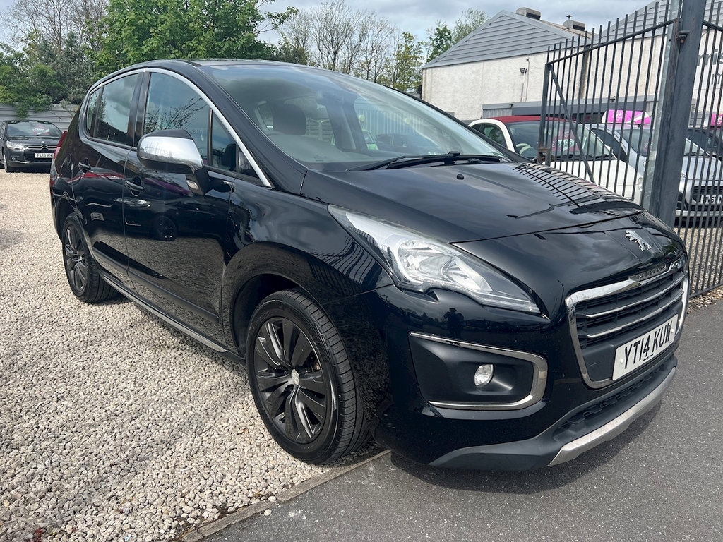 Compare Peugeot 3008 Hdi Active YT14KUW Black