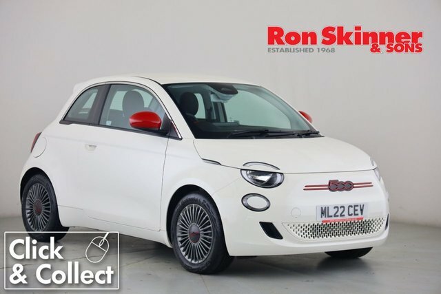 Compare Fiat 500 500E Red ML22CEV White