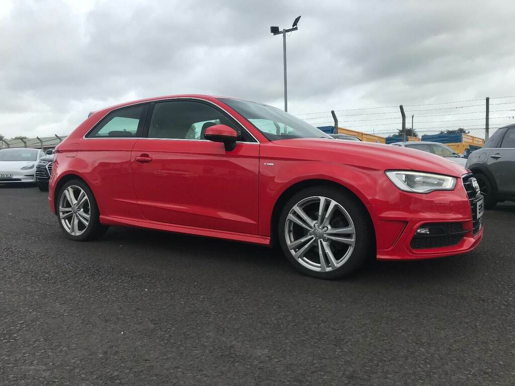 Compare Audi A3 A3 S Line Tfsi SP15ZYH Red