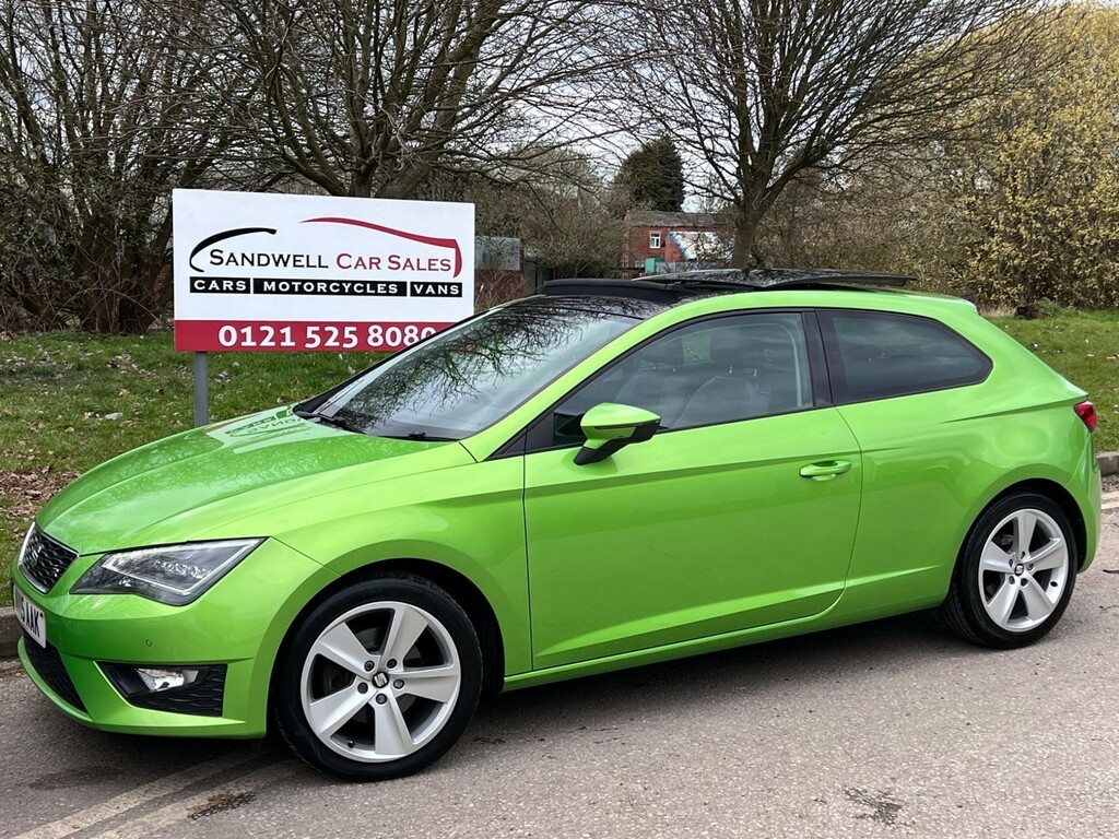 Compare Seat Leon 1.4 Tsi Act Fr Sport Coupe Euro 6 Ss NV15AAK Green