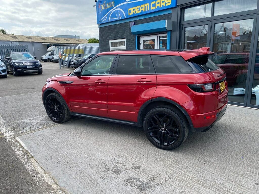 Compare Land Rover Range Rover Evoque 4X4 2.0 Td4 Hse Dynamic 4Wd Euro 6 Ss DE67XAT Red