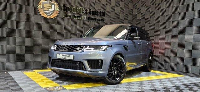 Compare Land Rover Range Rover Sport Estate SJ18TBX Blue