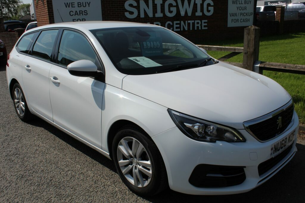 Compare Peugeot 308 SW 308 Active Sw Bluehdi Ss NU68MZF White