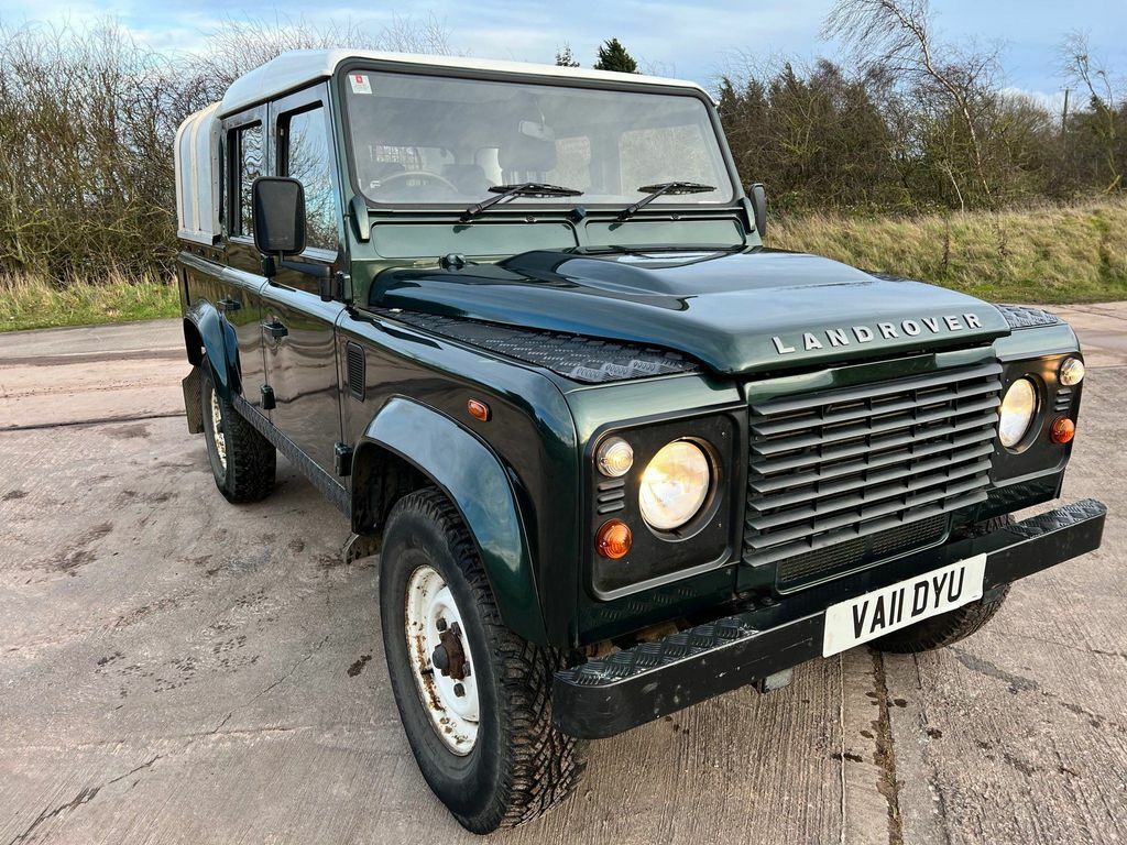 Land Rover Defender 110 110 2.4 Tdci Double Cab Pickup 4Wd Mwb Euro 4 Green #1