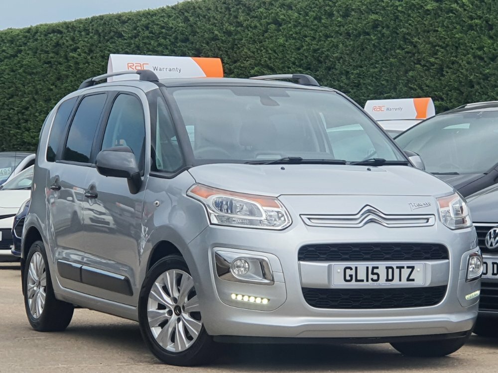 Compare Citroen C3 Picasso 1.6 Exclusive Panoramic Roof GL15DTZ Silver