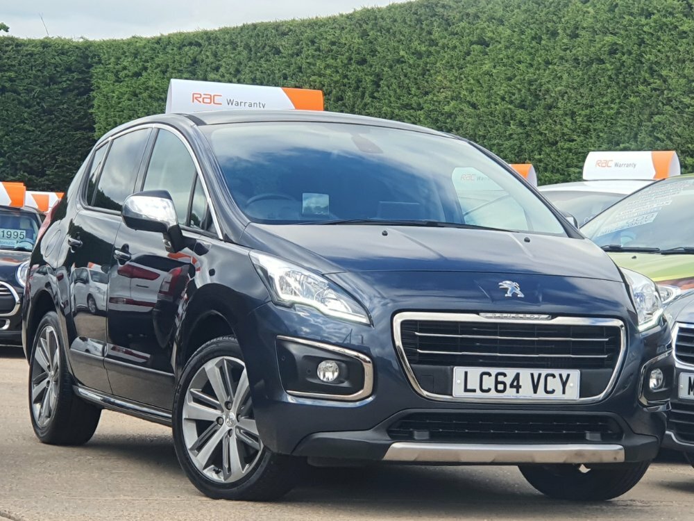 Compare Peugeot 3008 2.0Hdi Allure Pan Roof Sat Nav Heat LC64VCY Blue