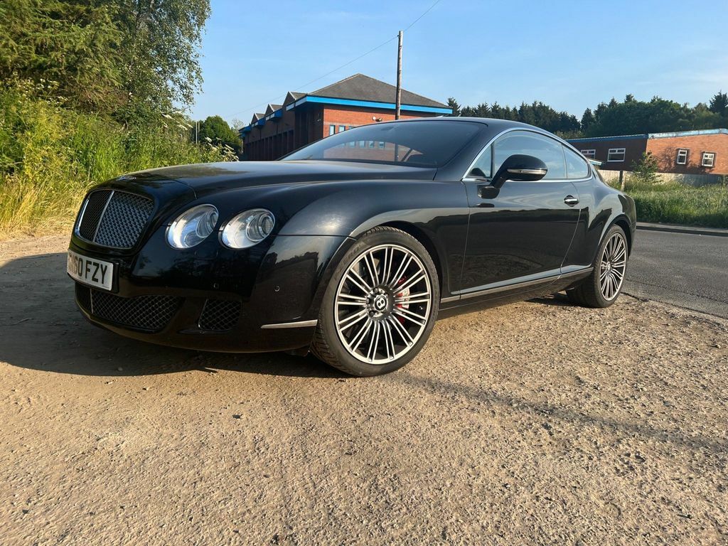 Compare Bentley Continental Gt 6.0 W12 Gt Speed GN60FZY Black
