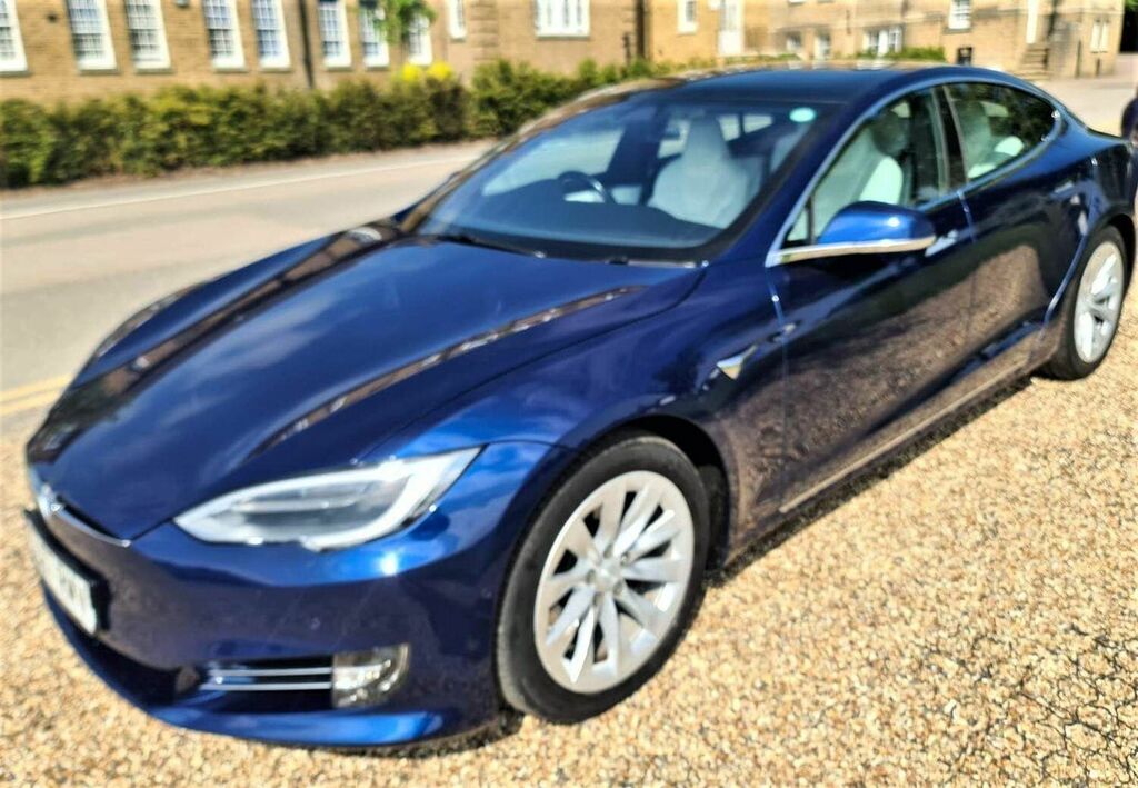 Compare Tesla Model S Model S 100D SL67RMV Blue