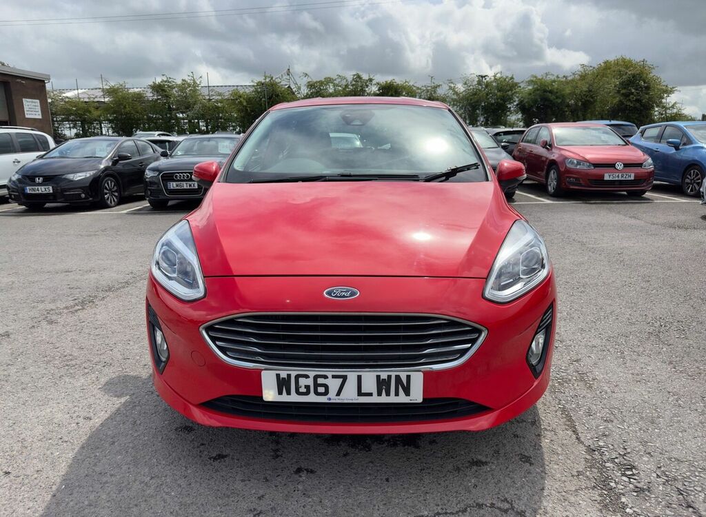 Compare Ford Fiesta Hatchback 1.0T Ecoboost Zetec Euro 6 Ss 20 WG67LWN Red