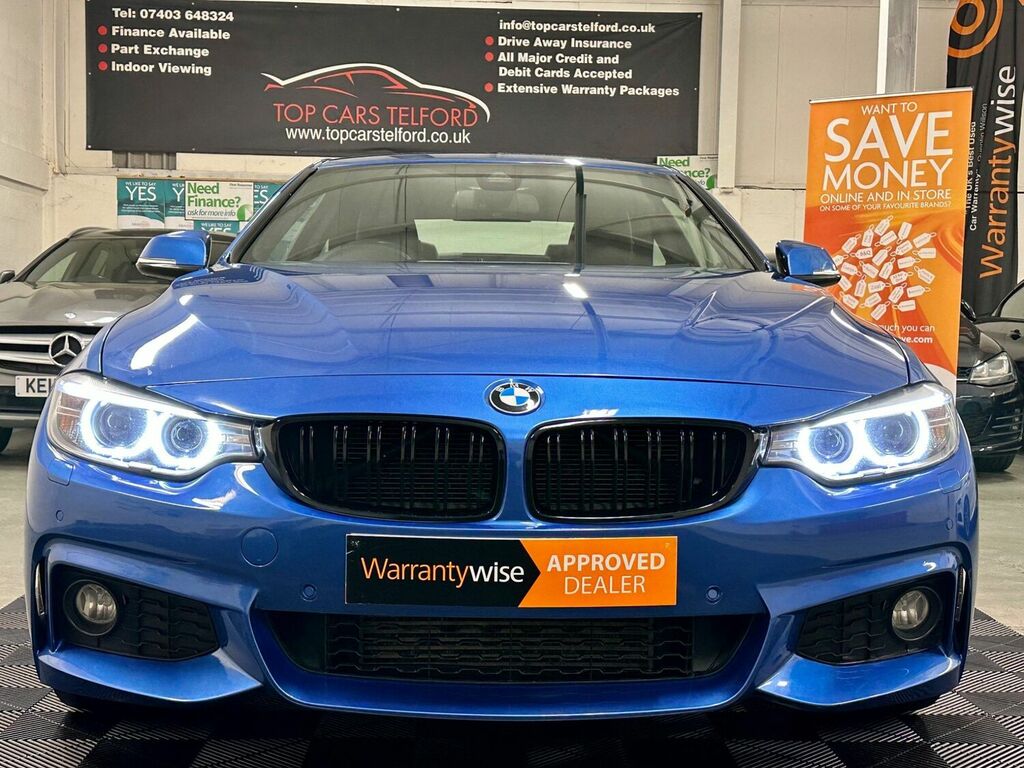 Compare BMW 4 Series Coupe 2.0 420D M Sport Euro 6 Ss 2016 WF16OHC Blue