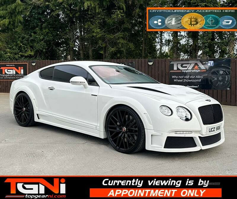 Compare Bentley Continental Gt V8 MW65FCY White